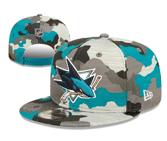 San Jose Sharks Stitched Snapback Hats 005